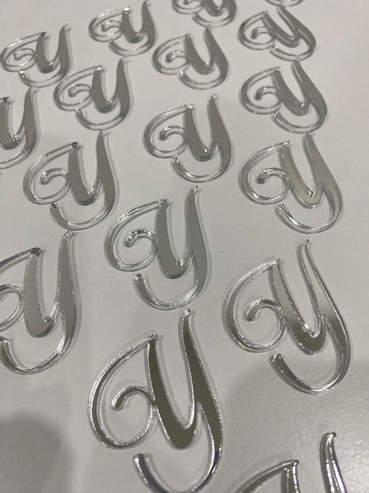 Acrylic letters